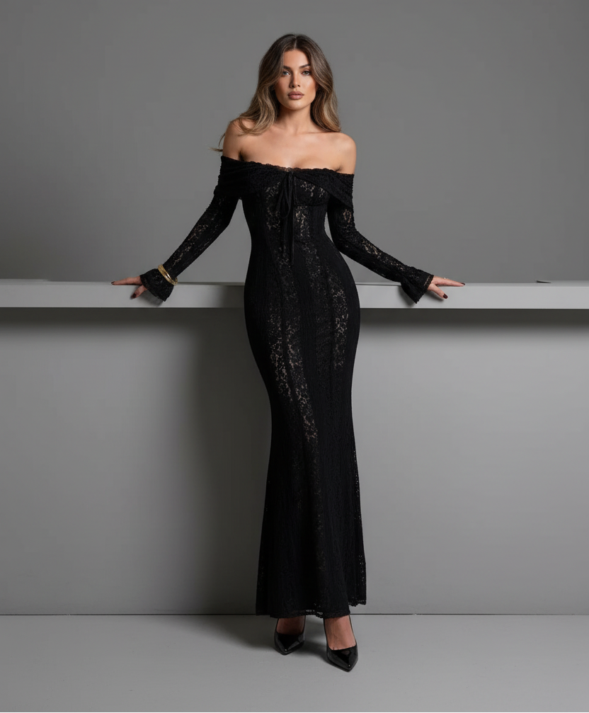 Classic Luxury Lace Gown