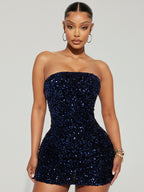 Glittering Bodycon Night Dress