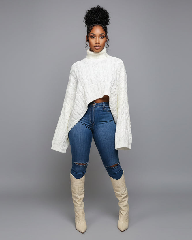 Modern Street Knit Sweater